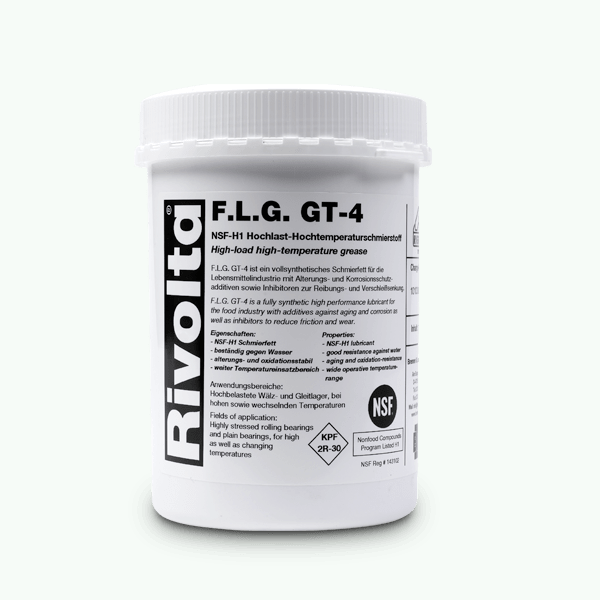 维德加Rivolta F.L.G.GT-4食品级耐高压及耐高低温润滑脂